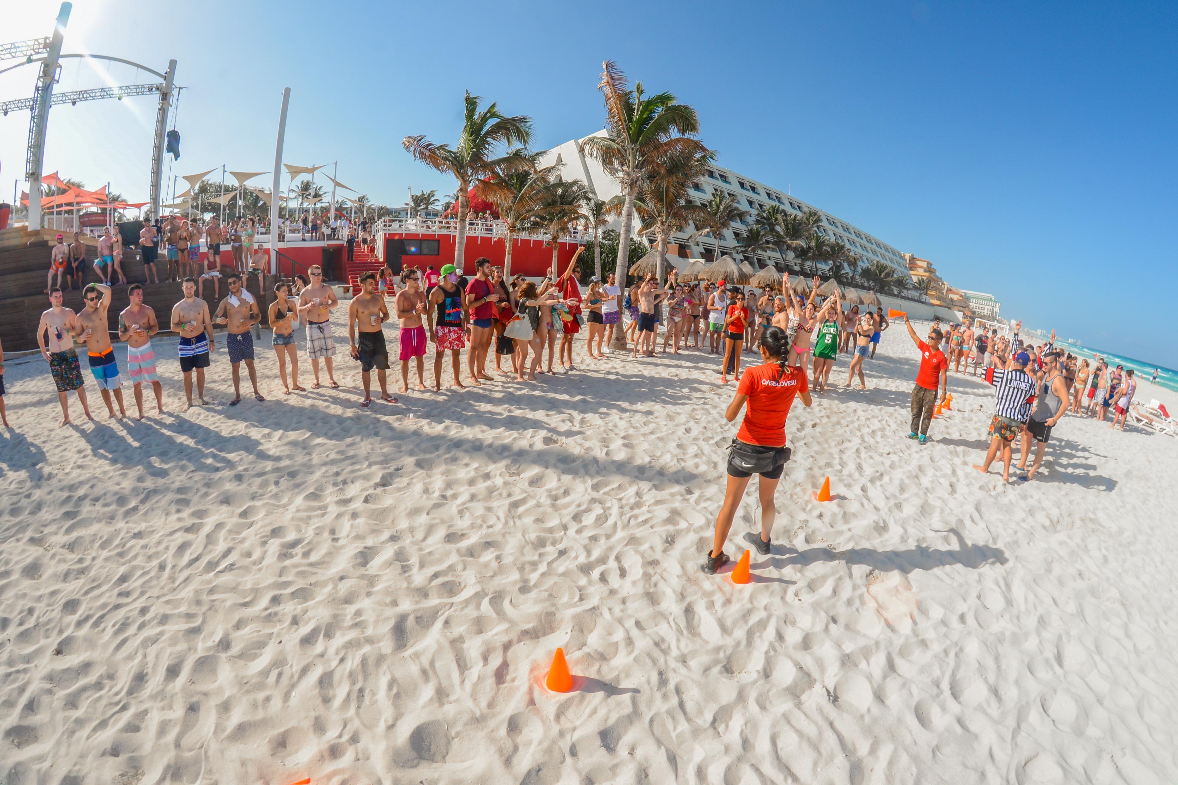 ホテル グランド オアシス カンクーン カンクン エクステリア 写真 2014 Beach Soccer Championship